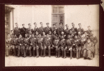 Officers of Russian regimental groups