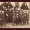 Officers of Russian regimental groups