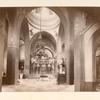 Interior view of the Church of the Holy Ascension at the Mount of Olives Convent of the Russian Orthodox Church