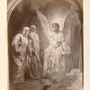 Fresco of an angel
