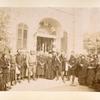 Grand Duke Aleksandrovich and the archimandrite with pilgrims