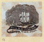 Business letterheads and seals.