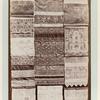 Examples of characteristic old popular design embroidery, textiles, and Russian lace.