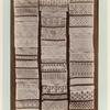 Examples of characteristic old popular design embroidery, textiles, and Russian lace.