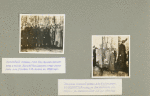 Aleksei Nikolaevich among officers in 1914] ; [Nicholas II and Aleksei in Tsarskoe Selo in 1914.]