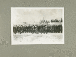 Parad na ploshchadi bol'shago Tsarskosel'skago dvortsa v den' batalionnago prazdnika v 1905 g.