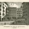 Löchelplatz mit Mozart's Geburtshaus.