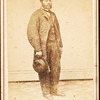 Full length portrait of unidentified man