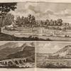 Karavane by het dorp Coraming ; Brug over de rivier Kiesilosan ; Het dorp 'tSargabrand