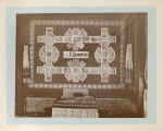 Different laces displayed in geometrical design