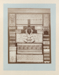 Photographs of different samples of laces, embroidery costumes, tablecloths, and laces for borders