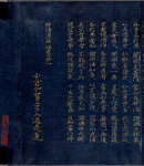 Colophon with signature of the calligrapher