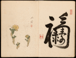 Adonis plant  Nampo. Composite character for ‘Long life’, ‘Wealth’   and ‘Happiness’