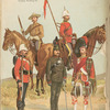 North-West mounted police, trooper, working kit.  Royal Canadian Dragoons, trooper, review order