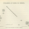 Plan of the pyramids of Gibel el Birkel