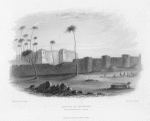 Castle at Mourzuk. From Mr. Ritchie's grave.