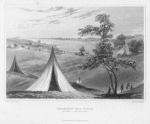 Encampment near Woodie. And part of Lake Tchad.