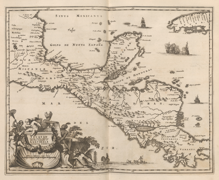 Yucatan Conventus Iuridici Hispaniae Novae Pars Occidentalis, et ...