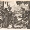 Priest challenging the Slave which was to be Offer'd ... at the appointed time flay'd them alive.