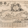 Mappa Aestivarum Infularum, alias Barmudas dictarum, ad Ostia Mexicani estuary jacentium in latitudine Graduum 32 Minutorum 25. Ab Anglia, Londino Scilicet versus Libonotum 3300 Miliaribus Anglicanis, …
