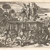 When the Executioner began, the Spectators began to justle and strike one another.