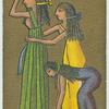 Ancient Egypt. [Garments worn after the death of the King].