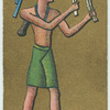 Ancient Egypt. [Egyptian clappers].