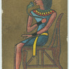 Ancient Egypt. [Furniture in a wealthy Egyptian's house].