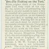 Dry-Fly fishing on the Test.