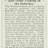 Sea-Trout fishing in the Hebrides.