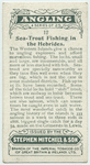 Sea-Trout fishing in the Hebrides.