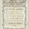Mrs. Patrick Campbell in 'For the Crown'.