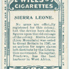 Sierra Leone.