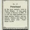 Peterhead.