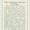 The Australian Mounted Division.