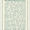 The Desert Mounted Corps.
