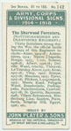 The Sherwood Foresters. (Nottinghamshire and Derbyshire Regiment.)
