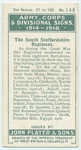 The South Staffordshire Regiment.