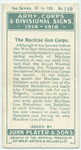 The Machine Gun Corps.