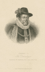 James I, King of England.