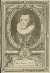 James I, King of England.