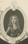 James II, King of England.