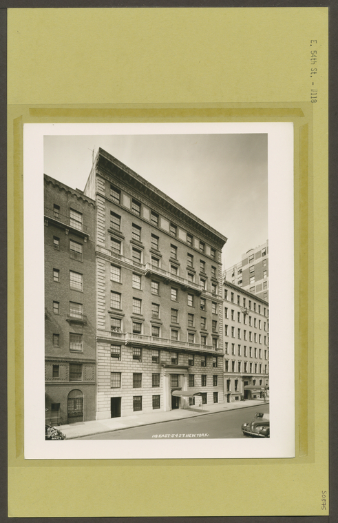 54th Street (East) #118 - NYPL Digital Collections