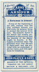 Arms and Armour. [A horseman in armour.] 1215. Time of Magna Charta [Magna Carta].