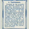 Arms and Armour. [A tournament.] 1520. Time of Field of Cloth of Gold.
