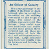 Arms and Armour. [An officer of cavalry.] 1704. Time of Battle of Blenheim.