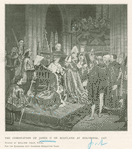The coronation of James II of Scotland at Holyrood, 1437.