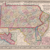 County map of Pennsylvania, New Jersey, Maryland and Delaware ; City of Philadelphia [inset]; City of Baltimore [inset].