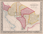 Plan of the City of Washington. The capitol of the United States of America.