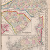 County map of North Carolina, Map of South Carolina, County map of Florida ; Map of Charleston Harbor [inset].